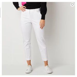 Liz Claiborne Emma Womens Mid Rise Slim Fit Ankle Pant